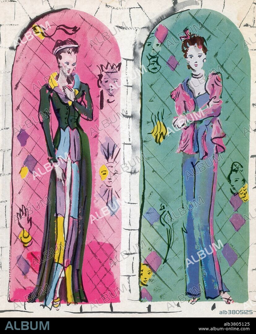 CHRISTIAN BERARD. Christian BÃ©rard (August 20, 1902 - February 11, 1949), also known as BÃ©bÃ©, was a French artist, fashion illustrator and designer. From the start of his career he had an interest in theatrical scenery and costume designs, and played an important role in the development of theatrical design in the 1930s and 1940s. Fashion is a distinctive and often habitual trend in the style in which a person dresses. It is the prevailing styles in behavior and the newest creations of textile designers. Prior to the mid-19th century, most clothing was custom-made. It was handmade for individuals, either as home production or on order from dressmakers and tailors. By the beginning of the 20th century, with the rise of new technologies such as the sewing machine, the development of the factory system of production, and the emergence of department stores, clothing had increasingly come to be mass-produced in standard sizes and sold at fixed prices.