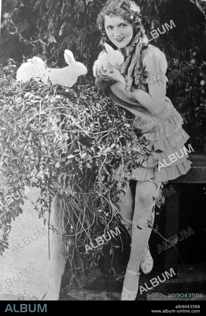 Mary Pickford, Canadian-American motion picture actress, (1892-1979), co-founder of the film studio, United Artists.