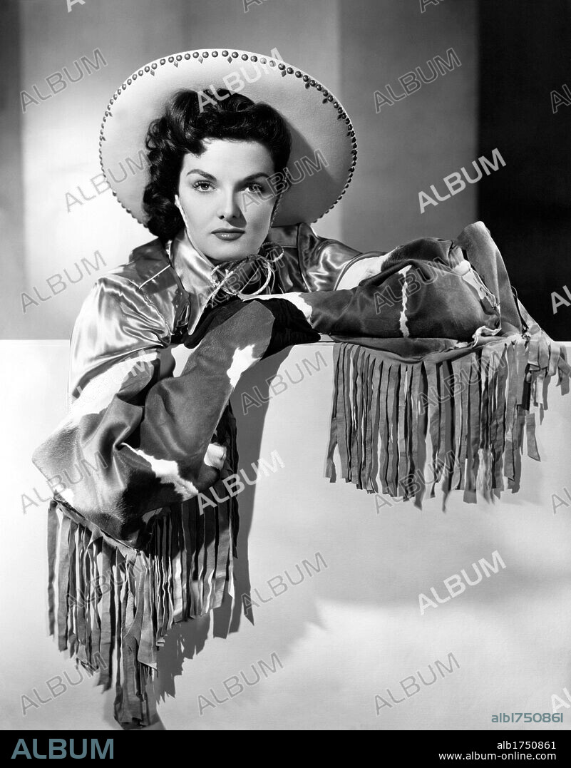 JANE RUSSELL en ROSTRO PÁLIDO, 1948 (THE PALEFACE), dirigida por NORMAN Z. MCLEOD. Copyright PARAMOUNT PICTURES.