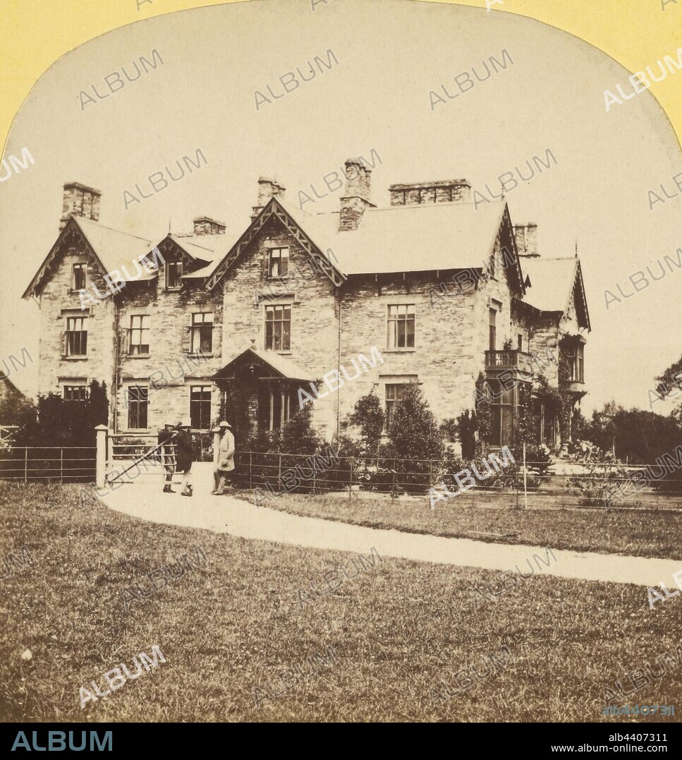 Coniston Waterhead Hotel., Unknown maker, British, about 1860, Albumen silver print.