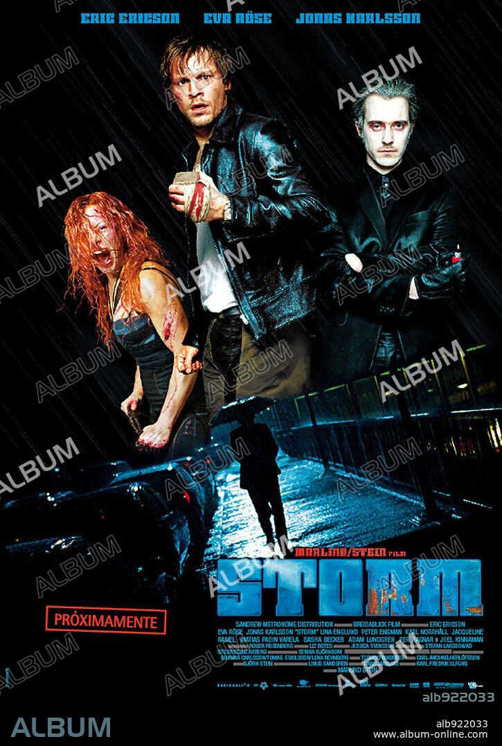 Poster of STORM, 2005, directed by BJÖRN STEIN and MANS MÅRLIND. Copyright BREIDABLICK FILM AB.