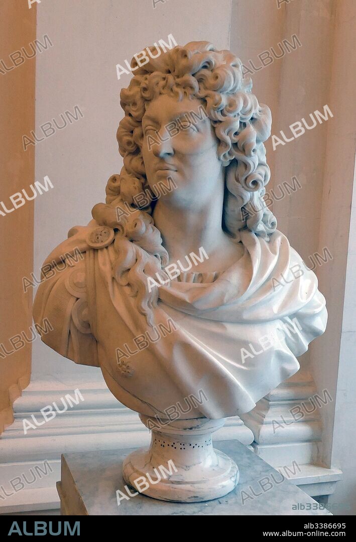 Bust of French King, Louis XIV, by Simon-Louis Boizot, 1743-1804. Louis XIV (1638 - 1715), known as Louis the Great (Louis le Grand) or the Sun King (le Roi-Soleil), was a monarch of the House of Bourbon who ruled as King of France from 1643 until his death in 1715.