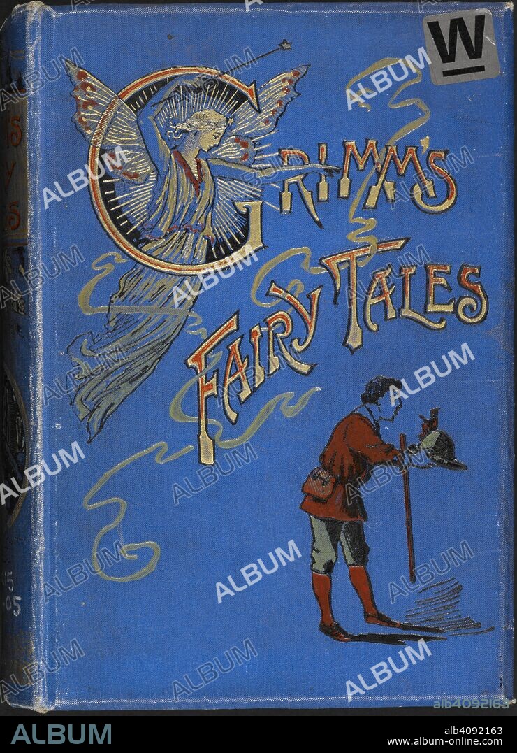 Illustrated cover showing a fairy and a character. Grimms' fairy tales and household stories for young people / translated from the German [by] Mrs H B Paull and Mr L A Wheatley. Frederick Warne and Co. London and New York. No date. Source: X15/4405. Language: English.