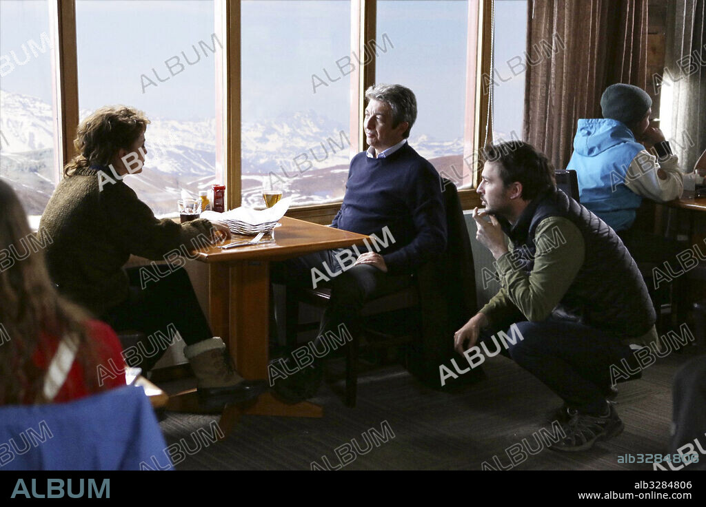ELENA ANAYA, RICARDO DARIN y SANTIAGO MITRE en LA CORDILLERA, 2017, dirigida por SANTIAGO MITRE. Copyright Kramer & Sigman Films, Unión de los Ríos, La, Mod Produccion.
