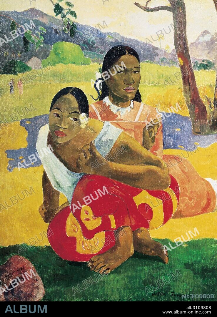 EUGÈNE HENRI PAUL GAUGUIN. ¿Cuando te casas?/1892.