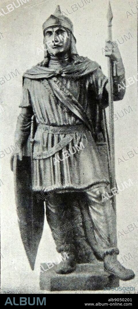Harald Haarfagre was named after Harald I of Norway known as 'Harald Fairhair' in English, the semi-mythical first King of a united Norway.