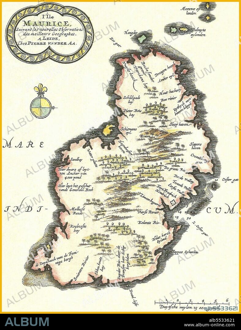 Mauritius was an official settlement of the Dutch East India Company on the island of Mauritius between 1638 and 1710, and used a refreshing station for passing ships. It was already frequented by Dutch ships from 1598 onwards, but only settled in 1638, to prevent the French and the British from settling on the island.