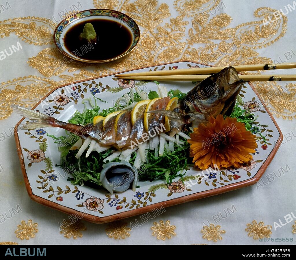 COCINA NATURISTA  JUREL PESCADO CRUDO.