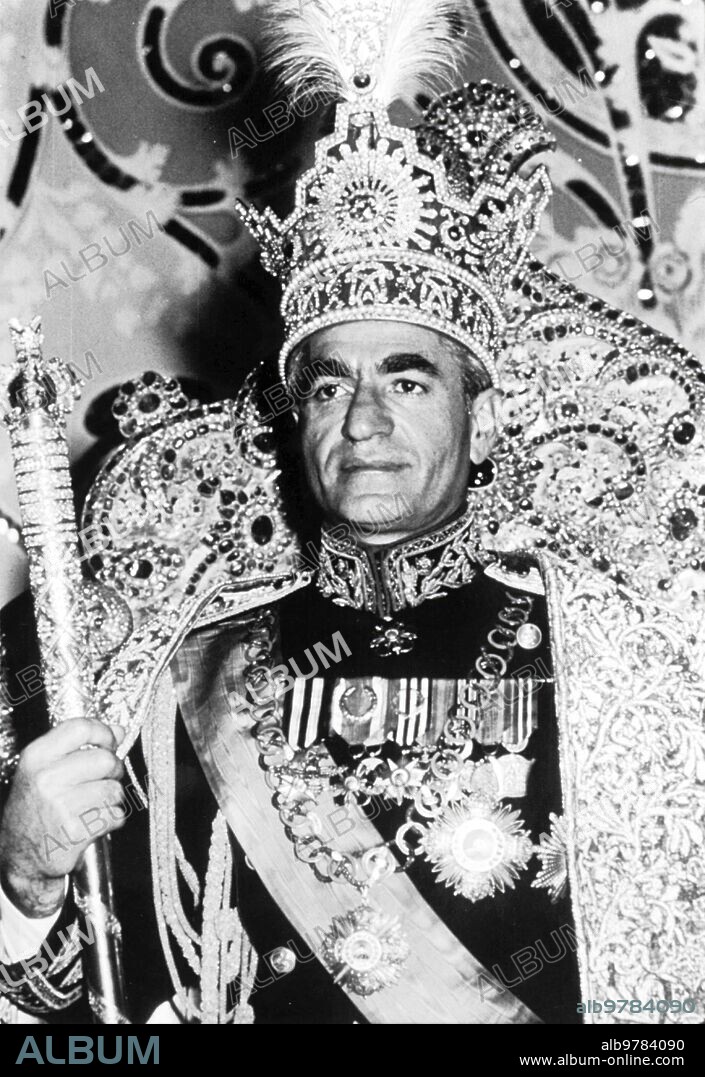 October 25, 1967. Coronation of Mohamed Reza Pahlavi.