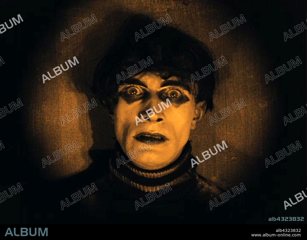 EL GABINETE DEL DR. CALIGARI, 1920 (DAS CABINET DES DR. CALIGARI), dirigida por ROBERT WIENE. Copyright DECLA-BIOSKOP.