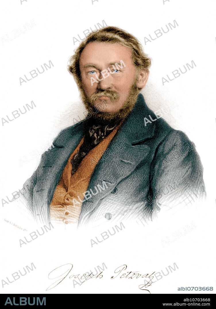 Joseph Petzval (January 6, 1807 - September 19, 1891) was a German-Hungarian mathematician, inventor, and physicist. He is considered to be one of the main founders of geometrical optics, modern photography and cinematography. Among his inventions and works are the Petzval portrait lens, opera glasses, lens system calculations that led to the perfection of a telescope and microscope (1843), computations for efficient binoculars, and construction of new floodlights (1847). He is also credited with the discovery of the Laplace transform, and some think it should be called the Petzval transformation. Later he concerned himself with acoustics and was particularly concerned with string oscillations, differential equations of the string oscillations, and the mathematical theory of musical instruments. He became a member of the Hungarian Academy of Sciences in 1873. In 1877, he stopped lecturing, withdrew to a monastery, and became a hermit.