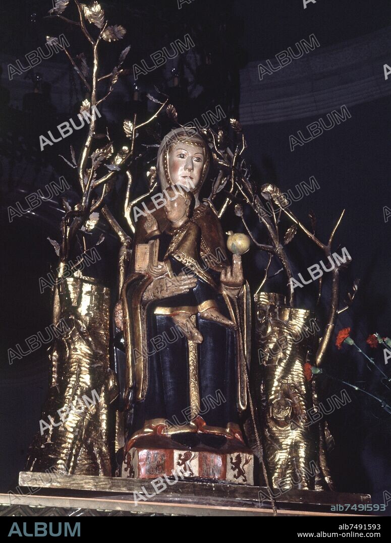 VIRGEN DE VALVANERA - SIGLO XII - ROMANICO ESPAÑOL.