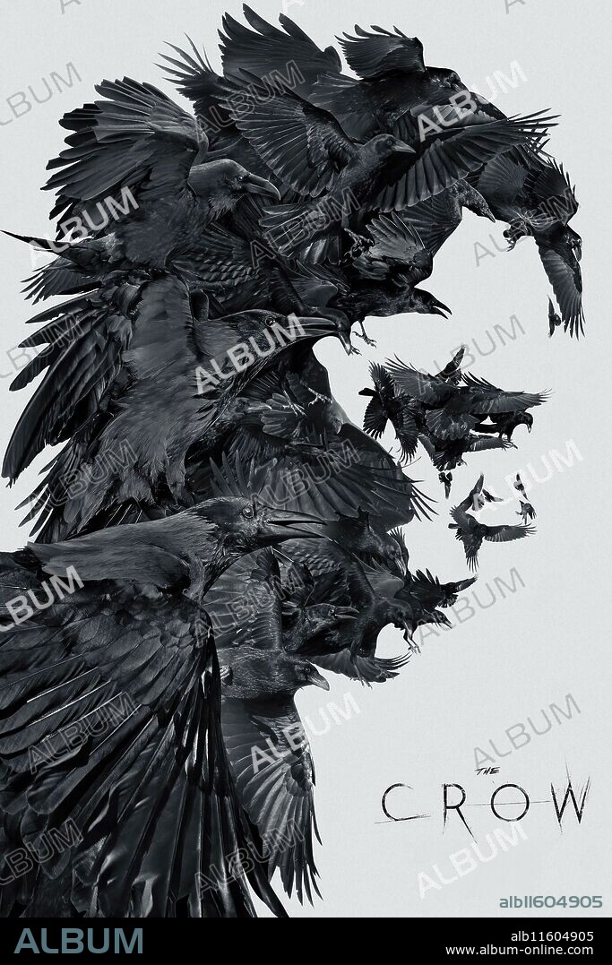 Poster of THE CROW, 2024, directed by RUPERT SANDERS. Copyright The Electric Shadow Company.
