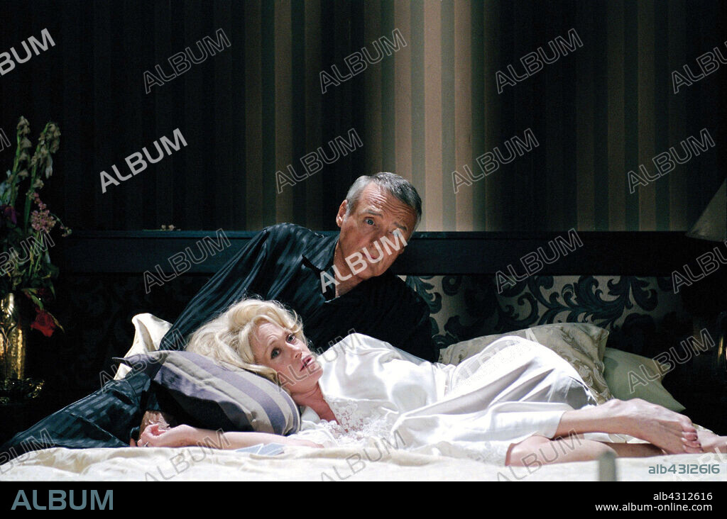 DENNIS HOPPER and MELANIE GRIFFITH in THE NIGHT WE CALLED IT A DAY, 2003, directed by PAUL GOLDMAN. Copyright OCEAN PICTURES.