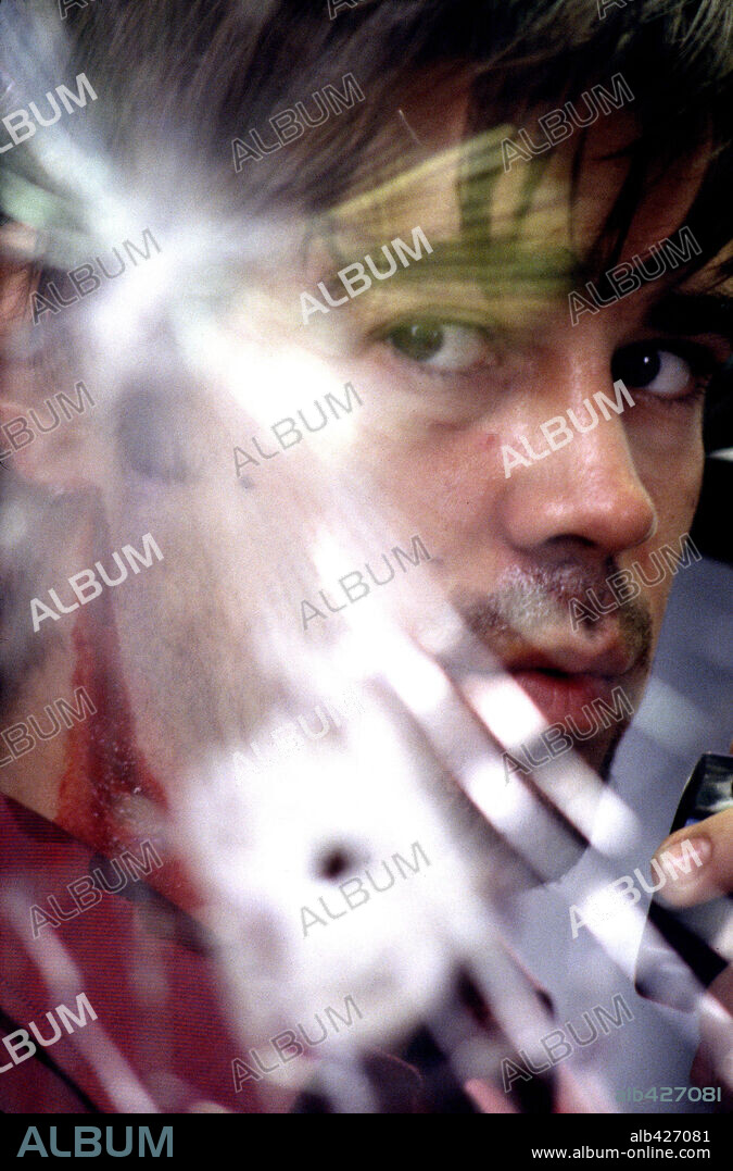 COLIN FARRELL en ÚLTIMA LLAMADA, 2002 (PHONE BOOTH), dirigida por JOEL SCHUMACHER. Copyright FOX 2000 PICTURES / LOSS, CHRISTINE.