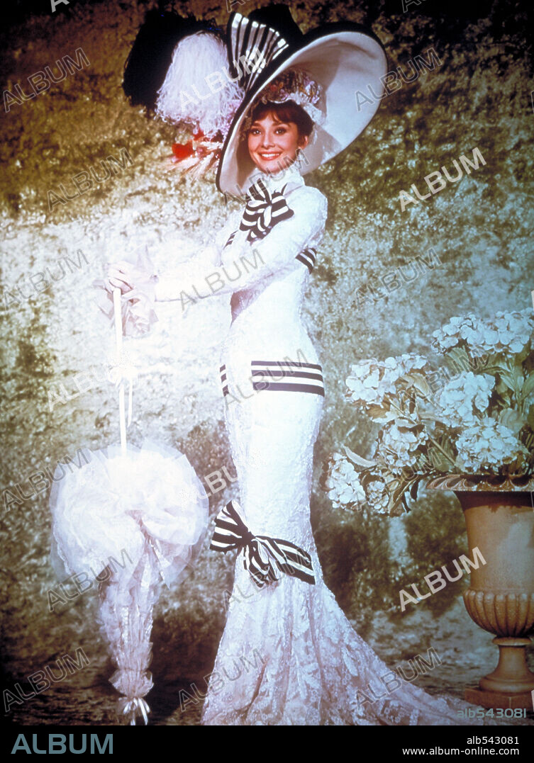 AUDREY HEPBURN in MY FAIR LADY, 1964, directed by GEORGE CUKOR. Copyright WARNER BROTHERS.
