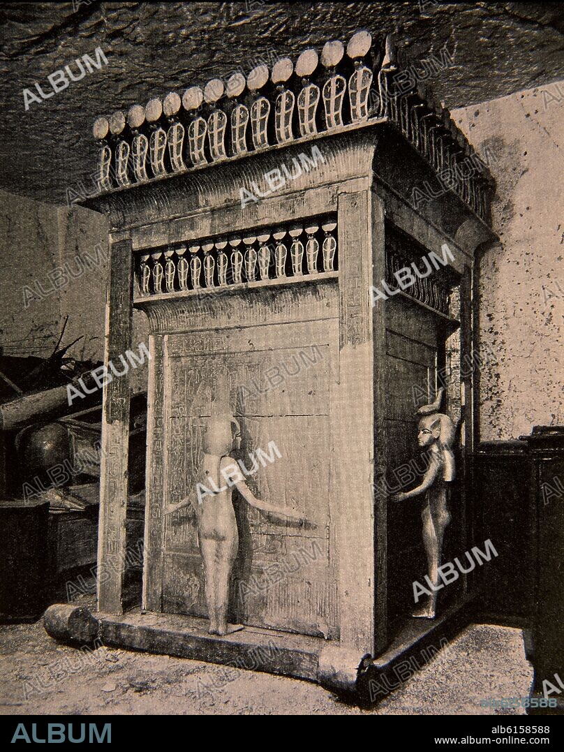 DESCUBRIMIENTO TUMBA TUTANKAMON 1926-34.