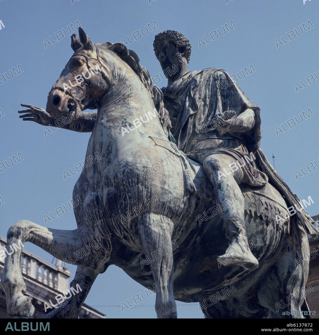 ESTATUA ECUESTRE DE MARCO AURELIO, 161/180.
