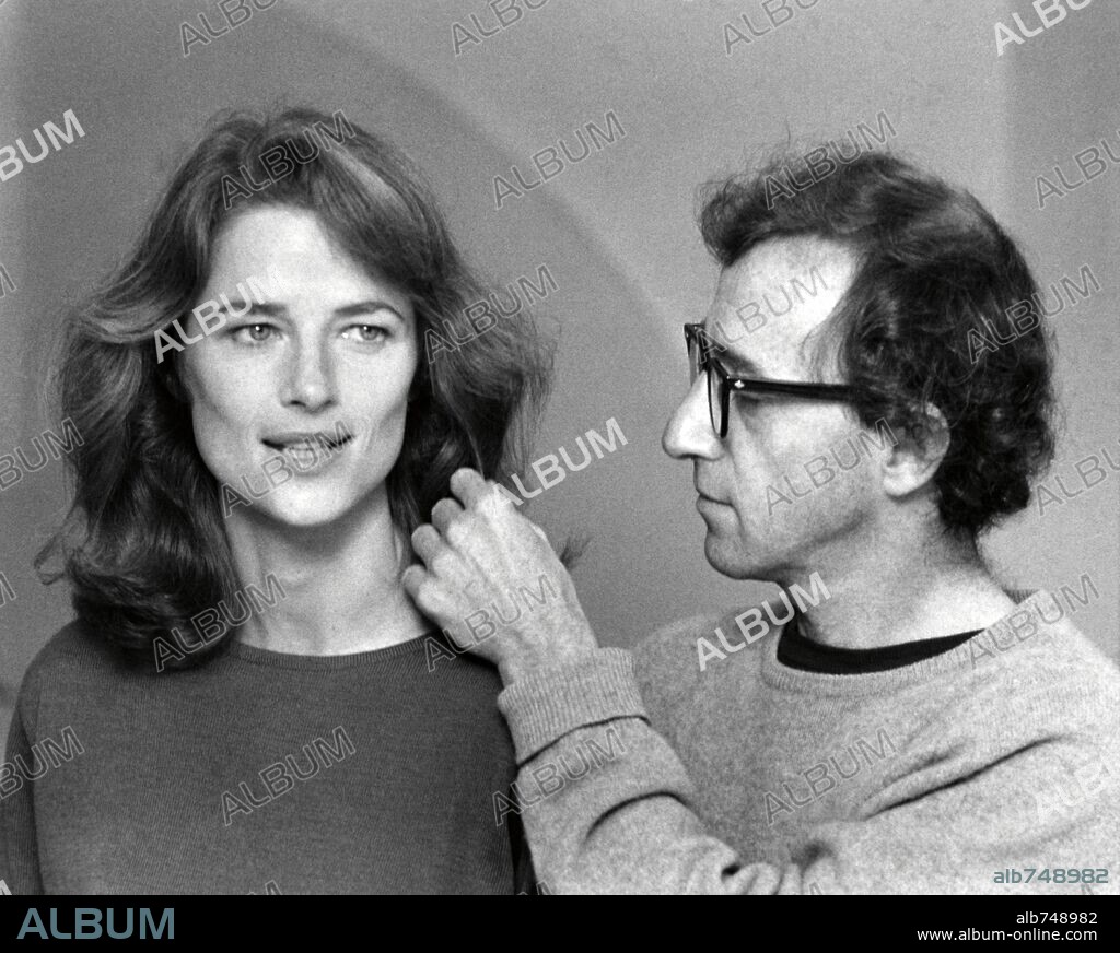 CHARLOTTE RAMPLING et WOODY ALLEN dans STARDUST MEMORIES, 1980, réalisé par WOODY ALLEN. Copyright UNITED ARTISTS.