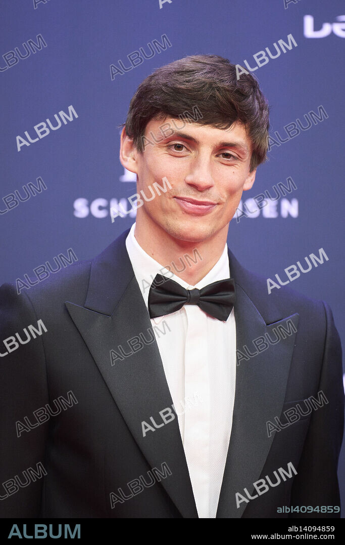 Robin Le Normand attends 25th Anniversary Laureus World Sports Awards - Red Carpet at Palacio de Cibeles on April 21, 2025 in Madrid, Spain.