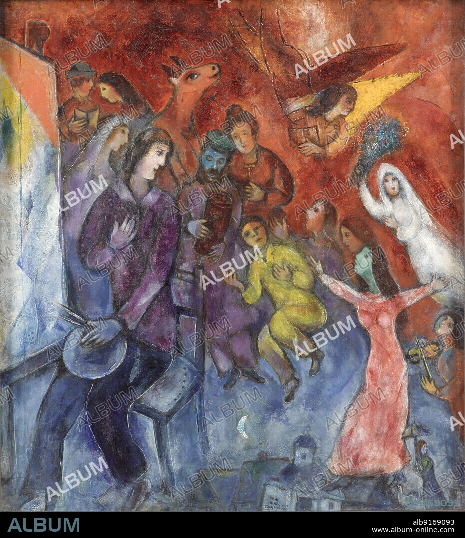MARC CHAGALL. L'apparition de la famille de l'artiste.