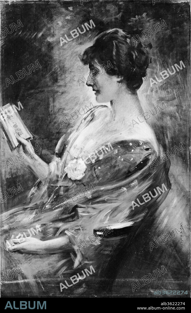 Laure de Sade, Comtesse Adhéaume de Chevigné. Artist: Federico de Madrazo y de Ochoa (Spanish, Paris 1875-1934). Dimensions: 45 1/2 x 29 in. (115.6 x 73.7 cm).