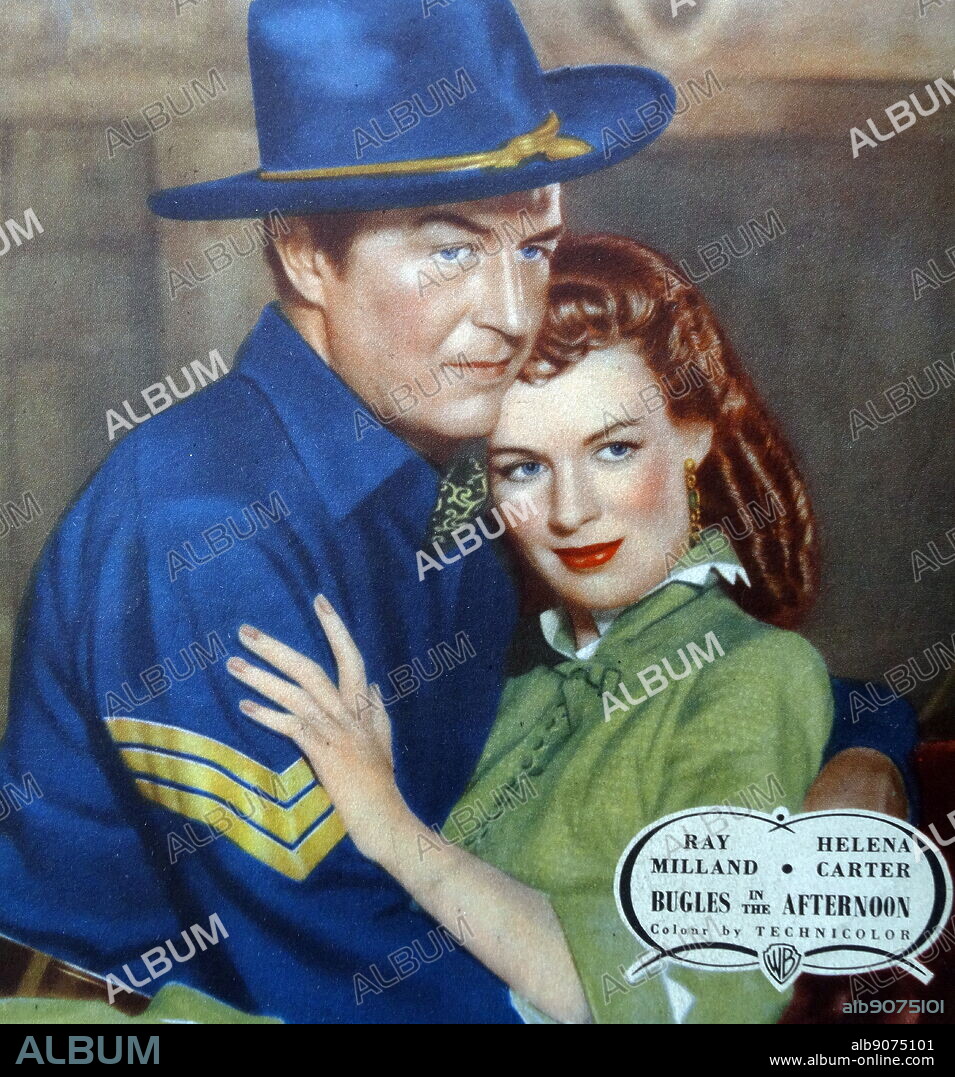Ray Milland and Helena Carter on the front cover of ABC Film Review. Ray Milland (born Alfred Reginald Jones; 3 January 1907 - 10 March 1986) was a British-American actor and film director. Helena Carter (born Helen Rickerts, August 24, 1923 - January 11, 2000) was an American film actress in the 1940s and 1950s.