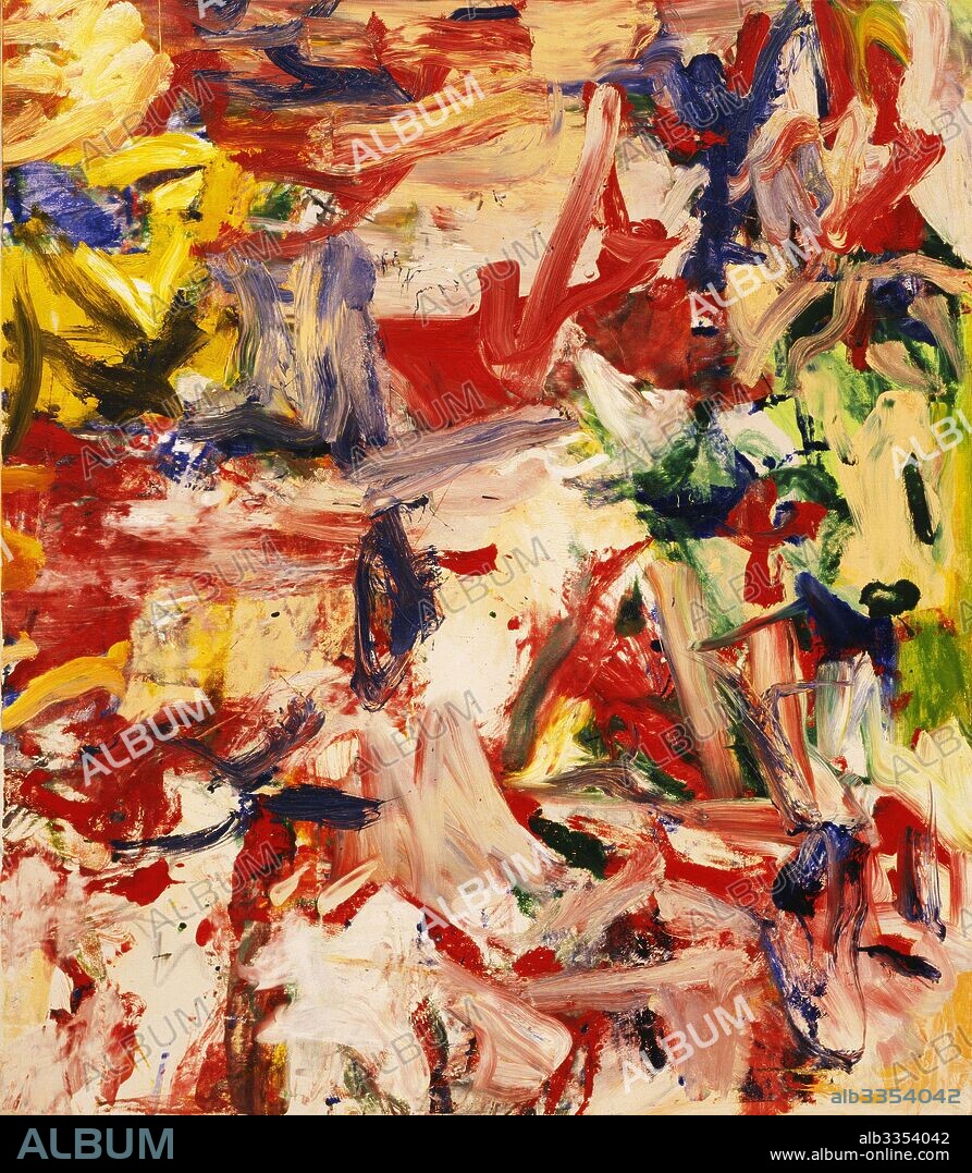 WILLEM DE KOONING. Untitled XIX.
