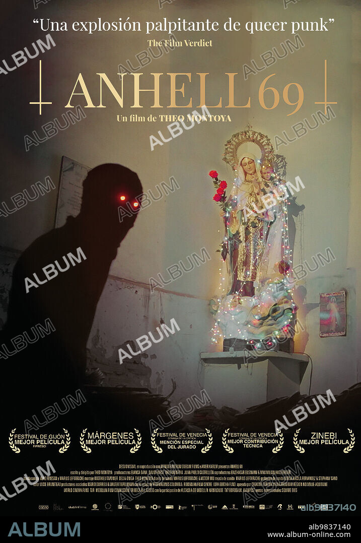 Poster of ANHELL69, 2022, directed by THEO MONTOYA. Copyright Monogram Film.
