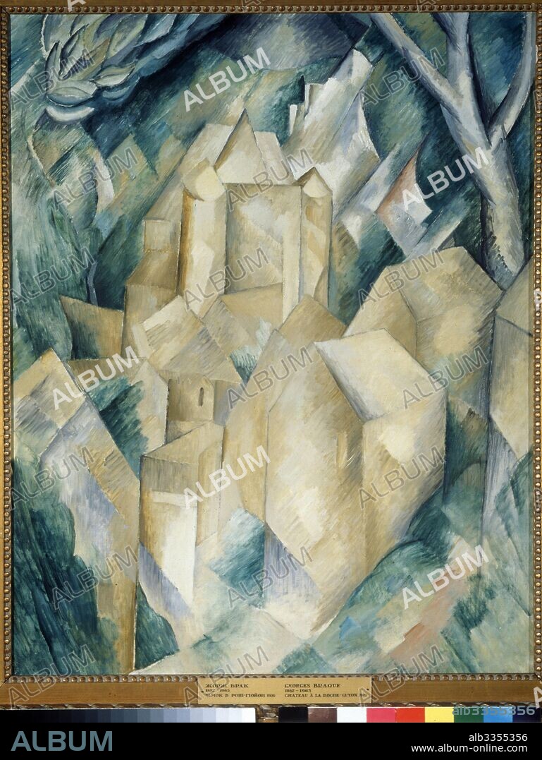 GEORGES BRAQUE. Château de La Roche-Guyon.