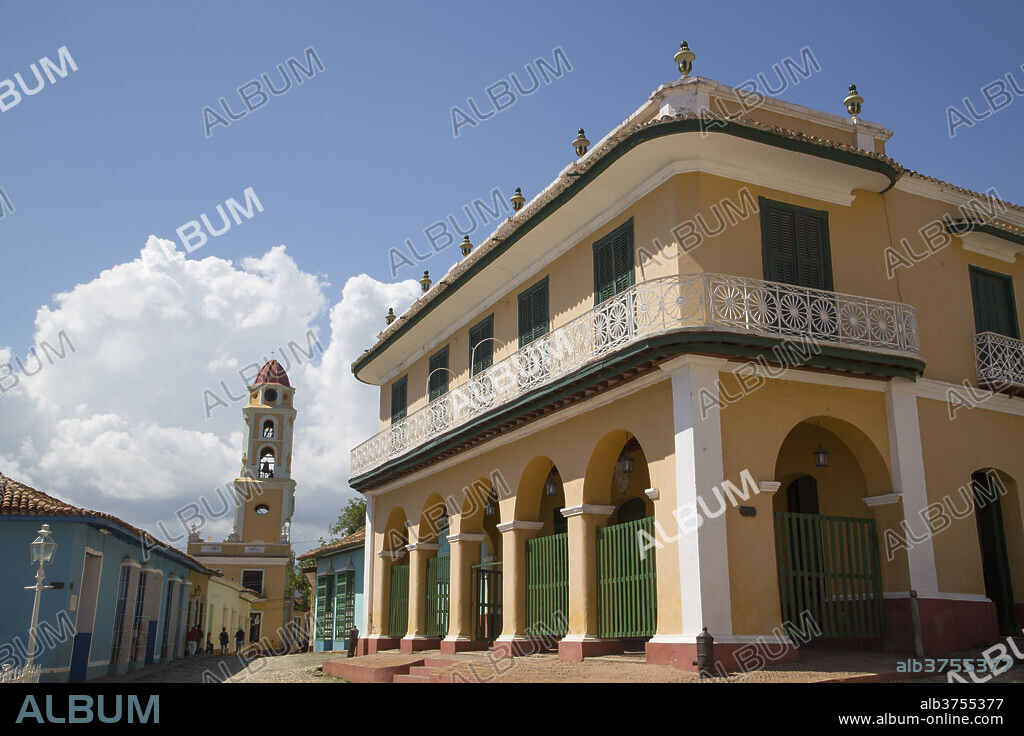 Palacio Brunet (Romantic Museum), Trinidad, UNESCO World Heritage Site, Sancti Spiritus, Cuba, West Indies, Central America.