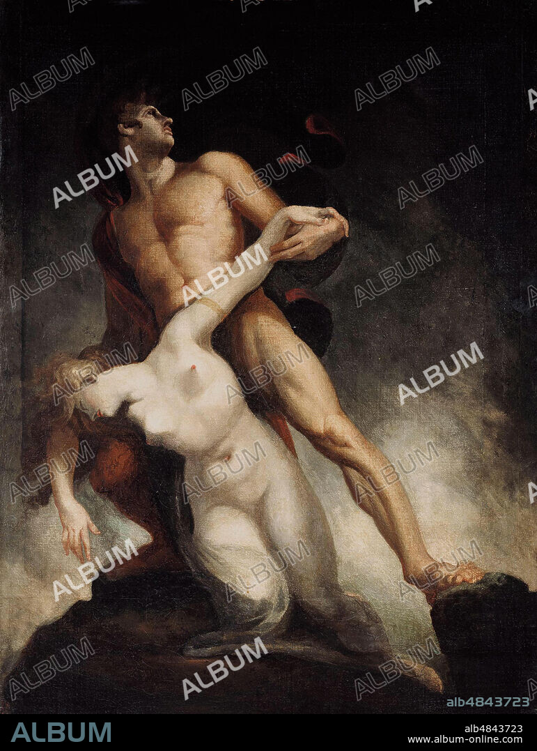 JOHANN HEINRICH FüSSLI (FUSELI). Vision of the Deluge.