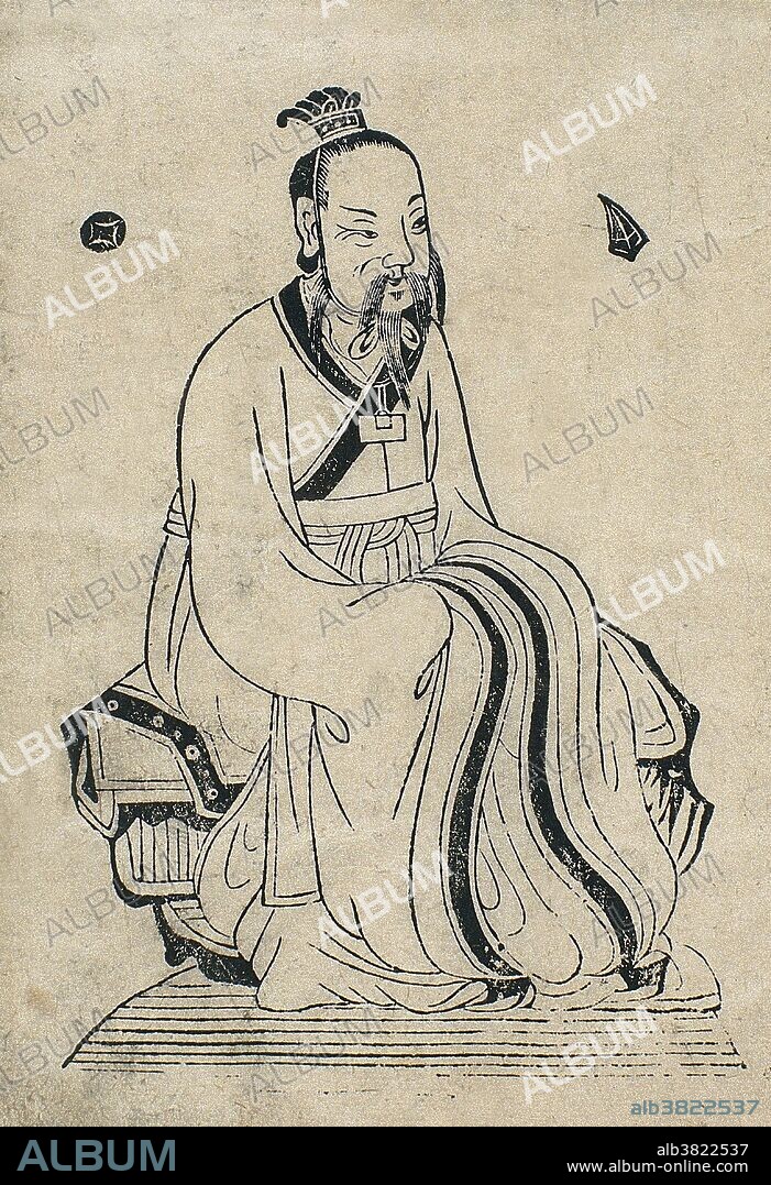 The Yellow Emperor is one of the legendary Chinese sovereigns and culture heroes included among the Three Sovereigns and Five Emperors. Tradition holds that Huangdi reigned from 2697/98 to 2597/8 BC. Huangdi's cult was particularly prominent in the late Warring States and early Han period, when he was portrayed as the originator of the centralized state, a cosmic ruler, and a patron of esoteric arts. Traditionally credited with numerous inventions and innovations, the Yellow Emperor is now regarded as the initiator of Chinese civilization, and said to be the ancestor of all Huaxia Chinese. In traditional Chinese accounts, the Yellow Emperor is credited with improving the livelihood of the nomadic hunters of his tribe. He teaches them how to build shelters, tame wild animals, and grow the five Chinese cereals. He invented carts, boats, and clothing. Most scholars now agree that the Yellow Emperor originated in tales of the gods which later presented the character as a human.