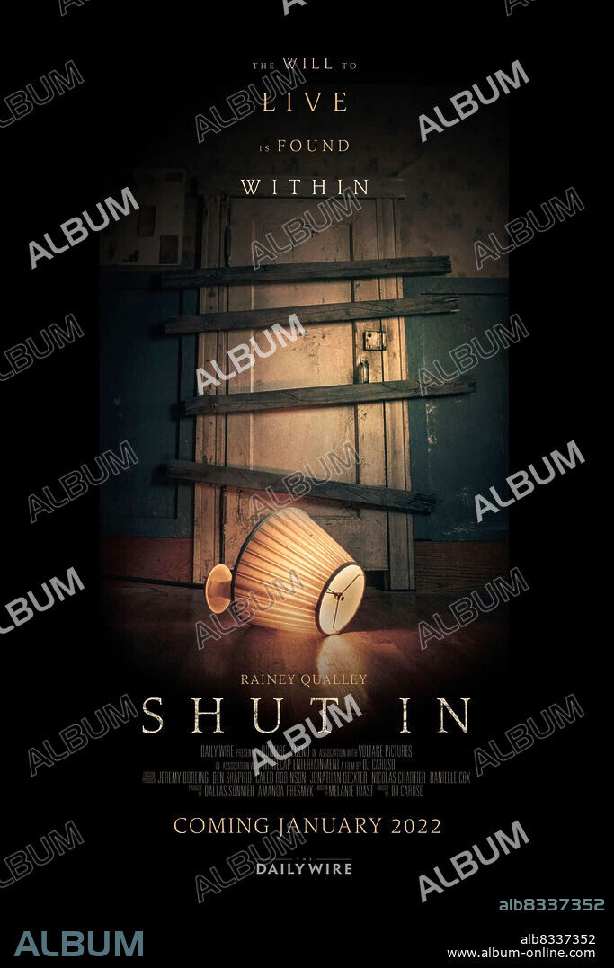 Poster de SHUT IN. ENCERRADA, 2022 (SHUT IN), dirigida por D. J. CARUSO. Copyright Bonfire Legend / The Daily Wire.