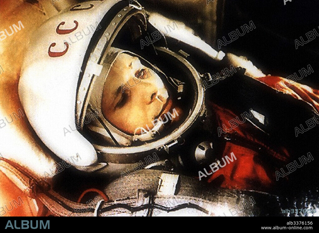 ANÓNIMO. The cosmonaut Yuri Gagarin (1934-1968), the first human in outer space.