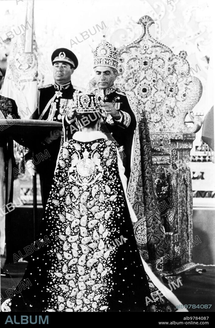 October 25, 1967. Coronation of Farah Diba.