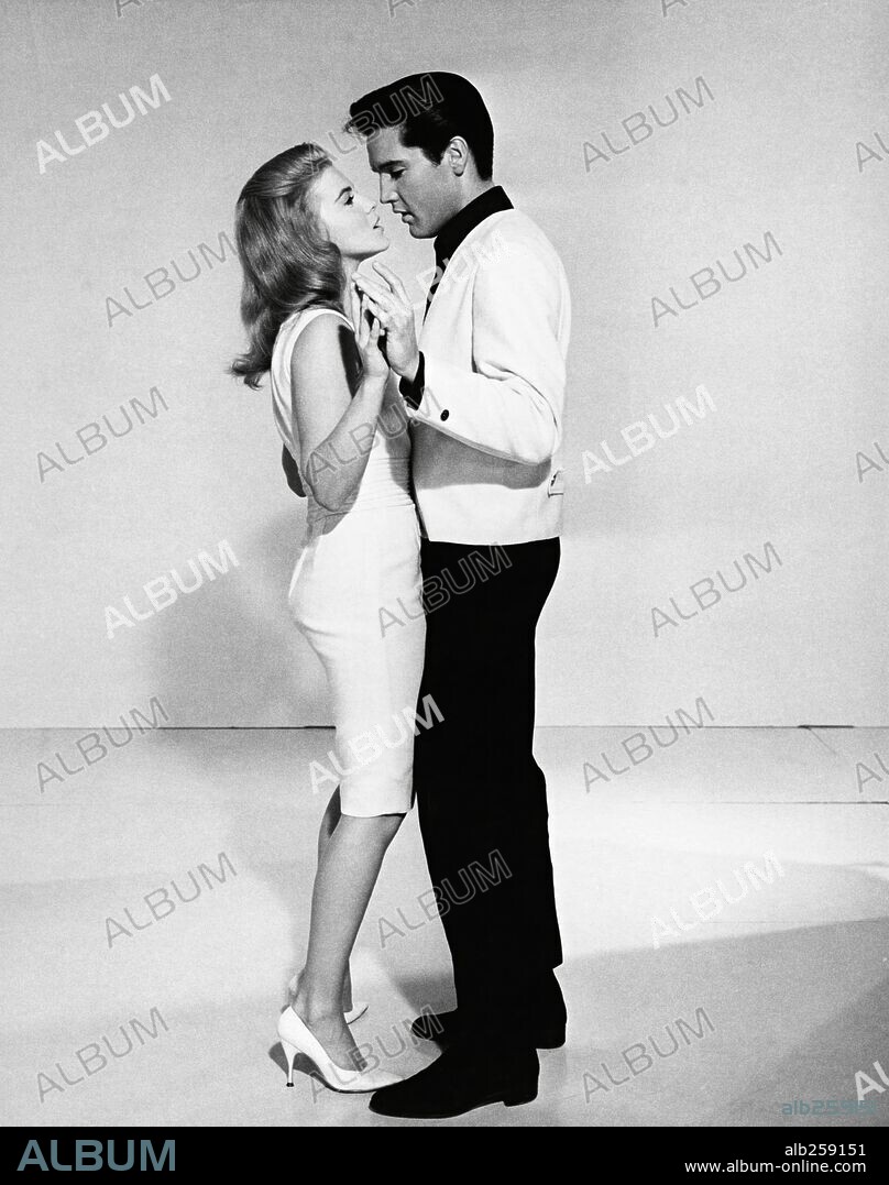 ANN-MARGRET and ELVIS PRESLEY in VIVA LAS VEGAS, 1964, directed by ROY ROWLAND. Copyright M.G.M.