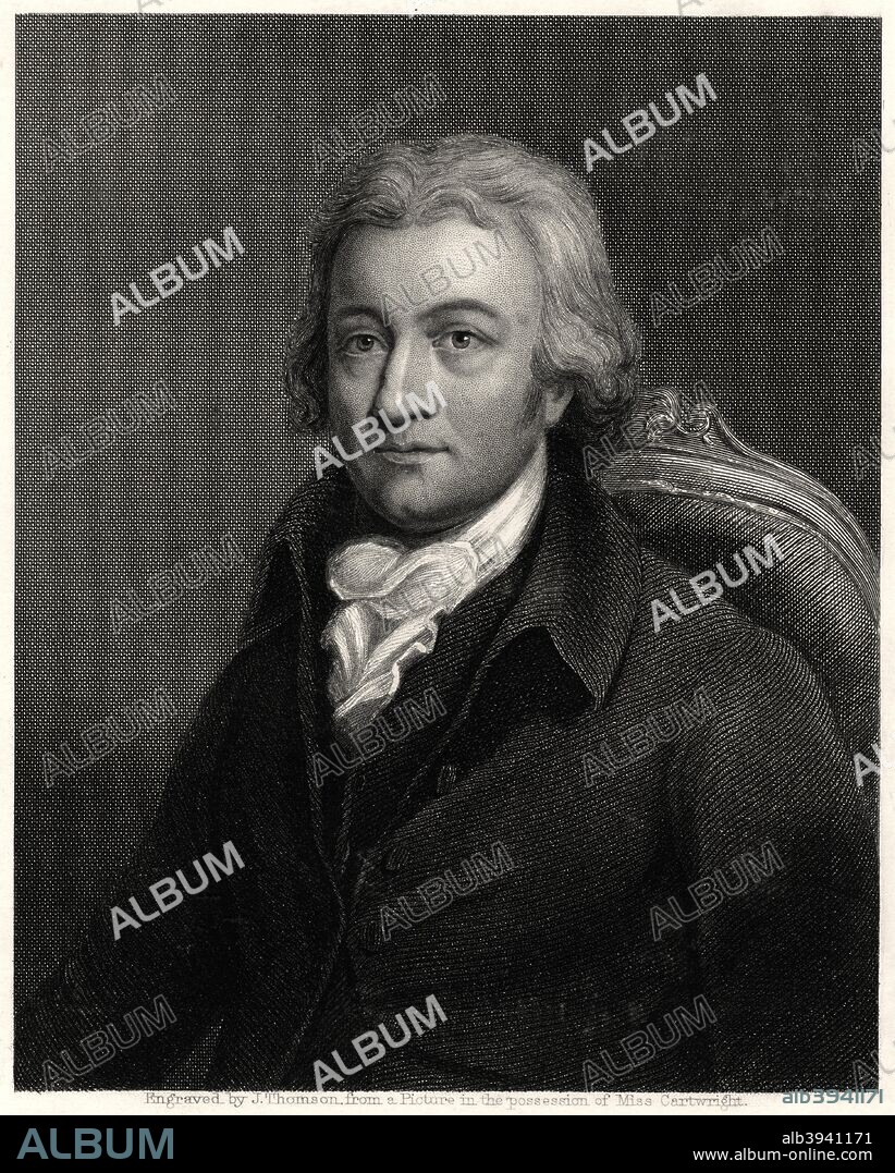'Dr Cartwright', 19th century. Edmund Cartwright (1743-1823) was a British clergyman and inventor of the power loom. He was a clergyman of the Church of England and lived at Marnham in Nottinghamshire, England.