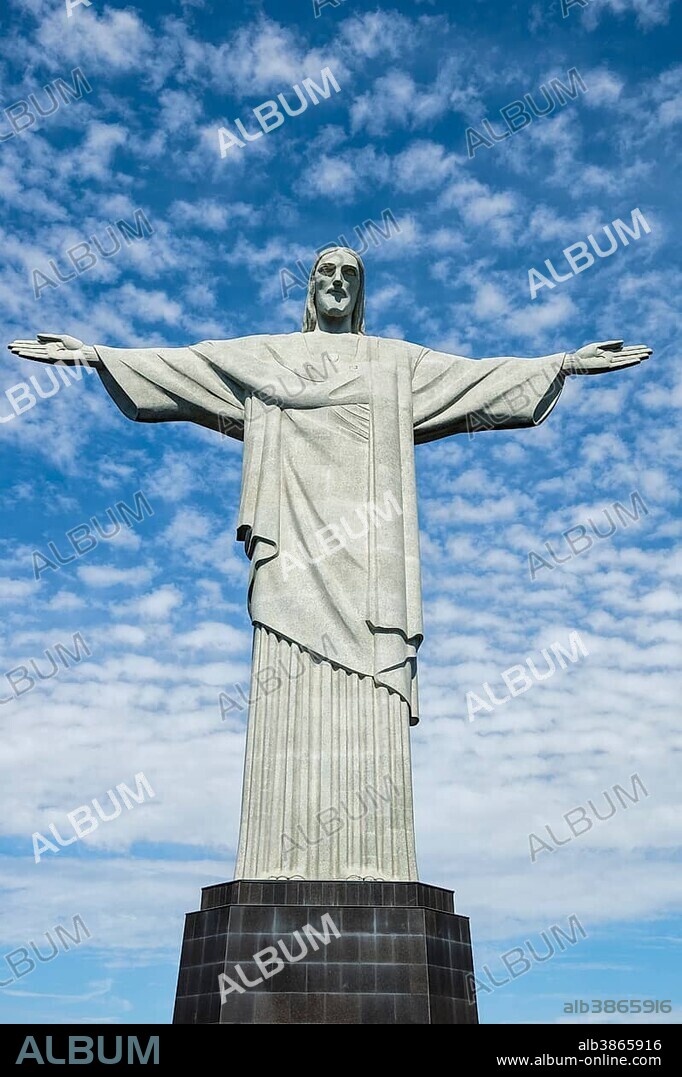 Christ the Redeemer statue, Cristo Redentor, Rio de Janeiro, Rio de Janeiro State, Brazil