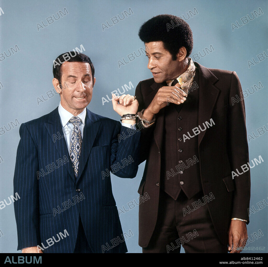 DON ADAMS and RUPERT CROSSE in THE PARTNERS, 1971, directed by DON ADAMS, EARL BELLAMY, GARY NELSON and RICHARD BENEDICT.