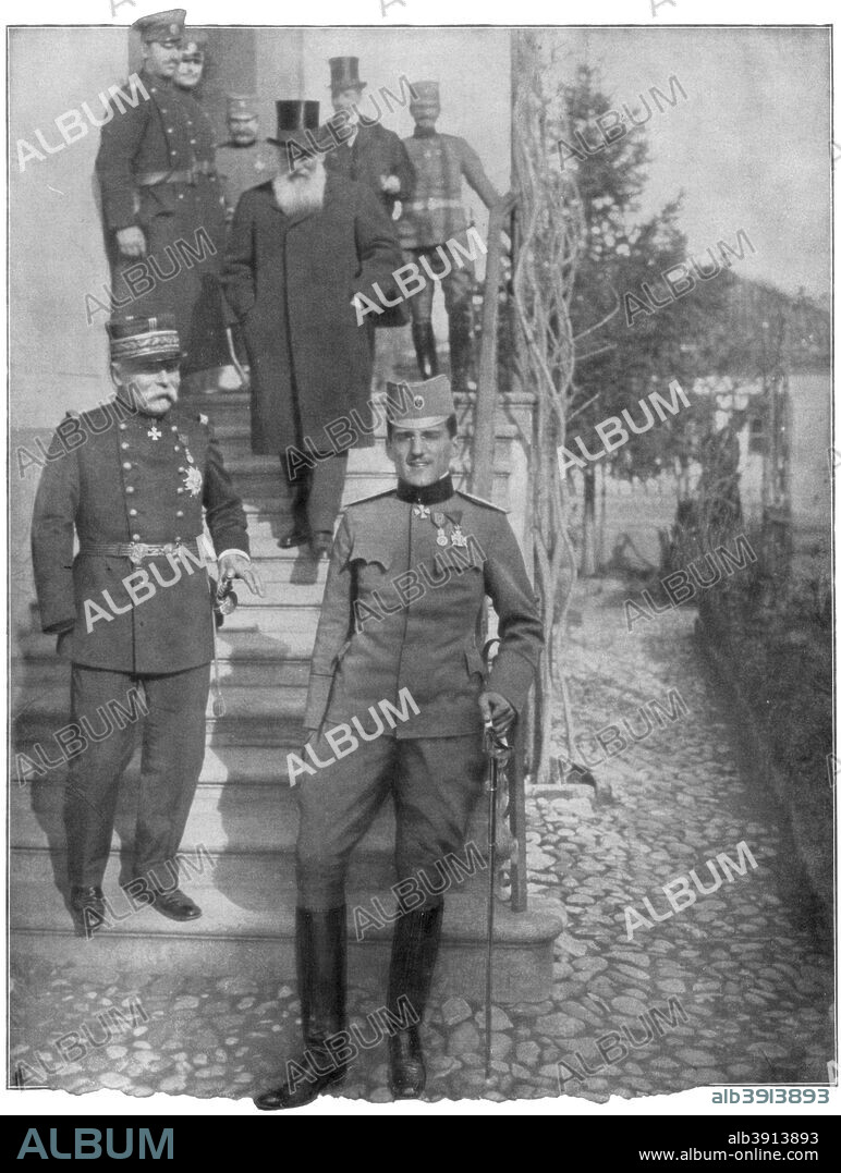 Alexander Karadordevic, Regent of Serbia, World War I, 1915. Alexander ruled Serbia as regent for his father, King Peter I, due to the latter's ill health. He led the Serbian army as it retreated before the advancing Germans in 1915. After the war he became king of Yugoslavia in 1921, ruling until his death in 1934.