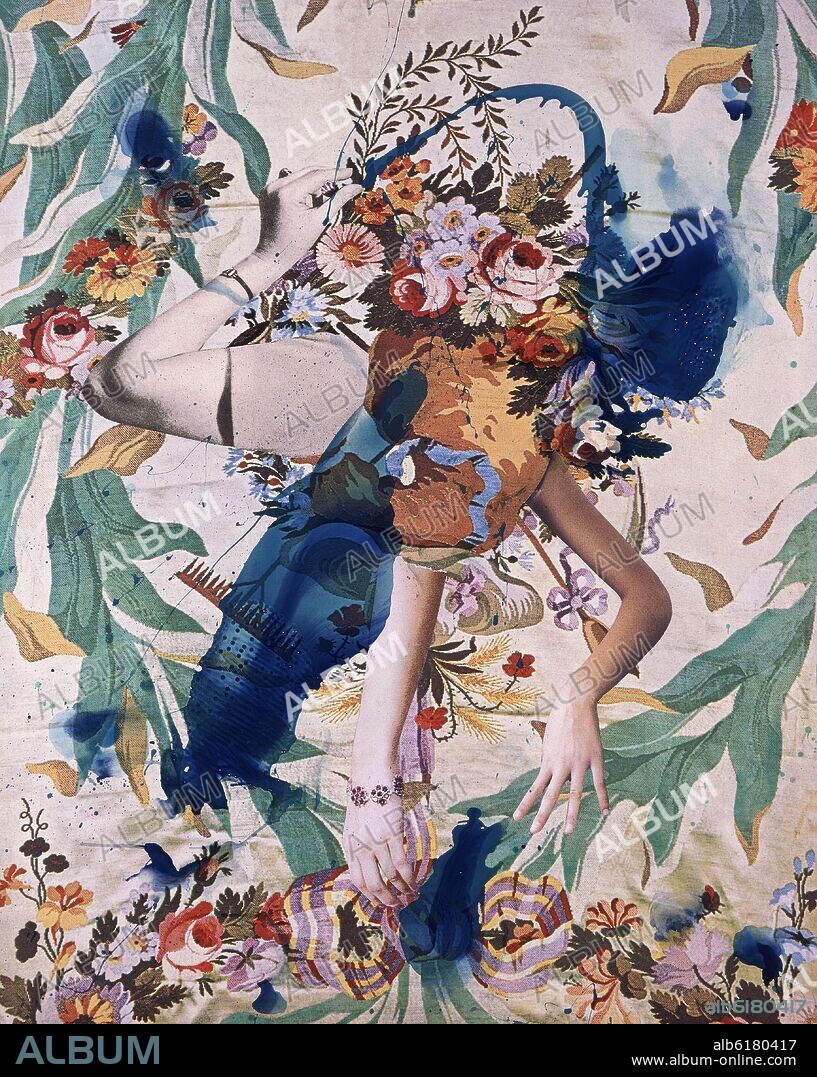 JORGE GALINDO. PINTURA- TECNICA MIXTA SOBRE TELA 273x225 cm.