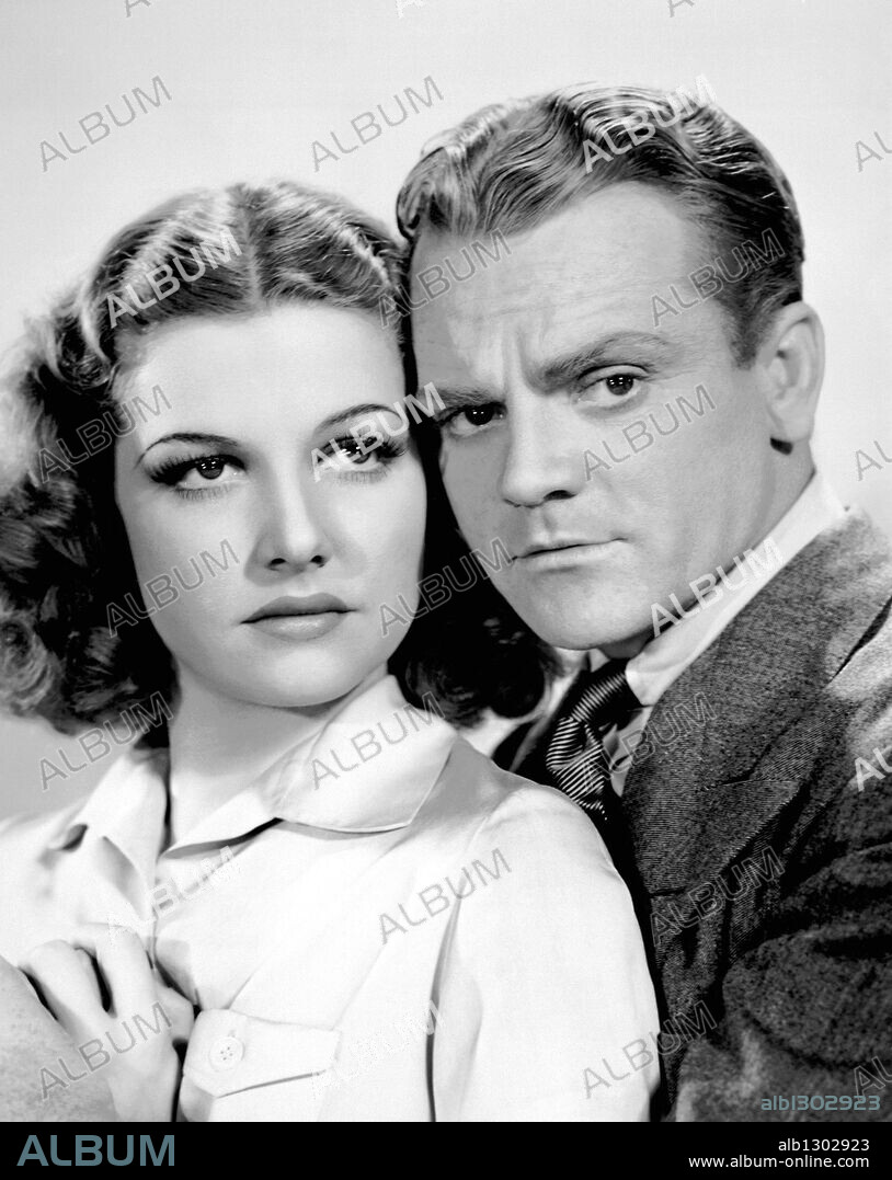 ANN SHERIDAN and JAMES CAGNEY in ANGELS WITH DIRTY FACES, 1938, directed by MICHAEL CURTIZ. Copyright WARNER BROS/FIRST NATIONAL.