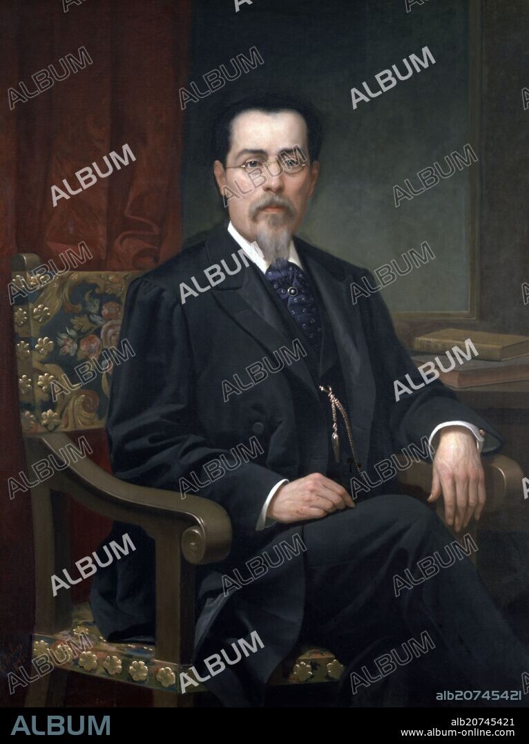 EDUARDO BALACA YOREJAS-CANSECO (1840-1914). MANUEL TAMAYO Y BAUS (18291898) DRAMATURGO ESPAÑOL - SIGLO XIX.