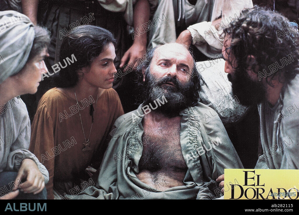 OMERO ANTONUTTI en EL DORADO, 1988, dirigida por CARLOS SAURA. Copyright PARAMOUNT/LAUREL.