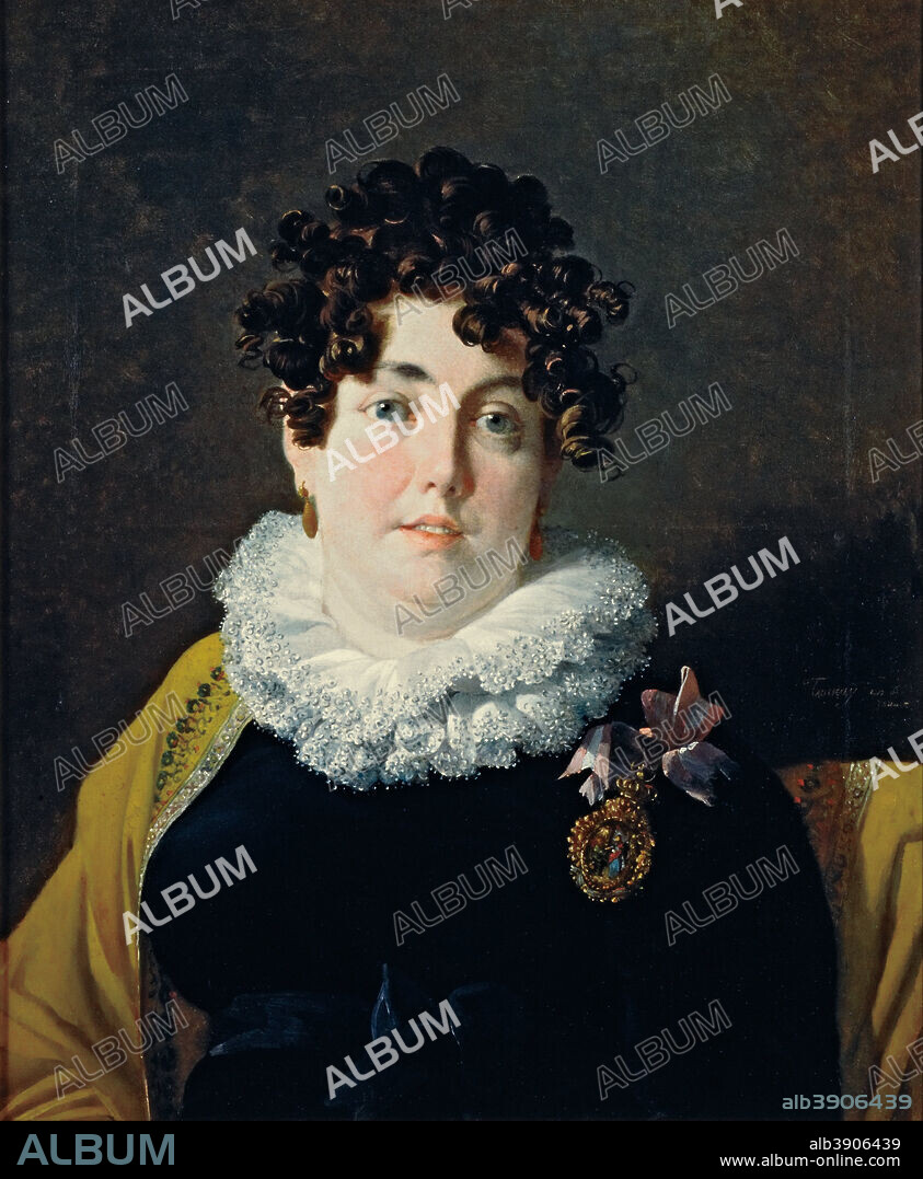 NICOLAS ANTOINE TAUNAY. Portrait of the Marquise of Belas. Date/Period: 1816. Painting. Oil on canvas.