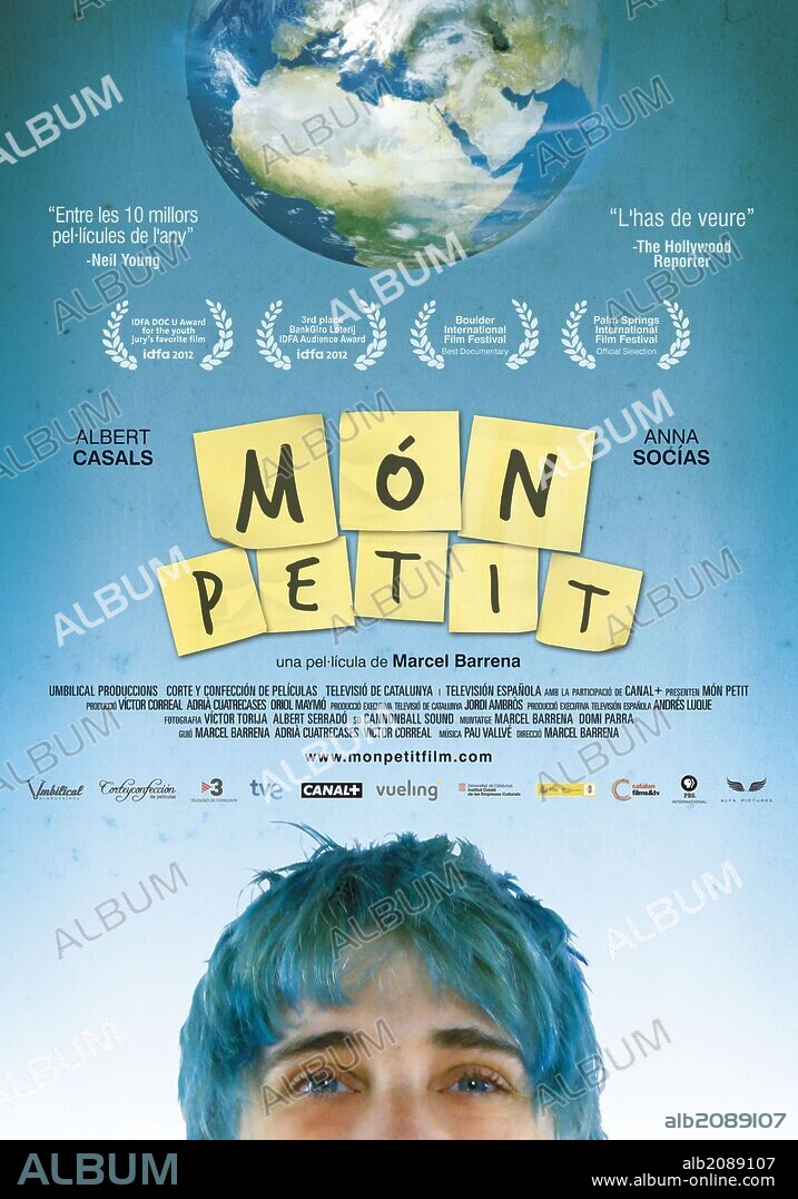Poster de MUNDO PEQUEÑO, 2012 (MON PETIT), dirigida por MARCEL BARRENA. Copyright UMBILICAL PRODUCCIONS.