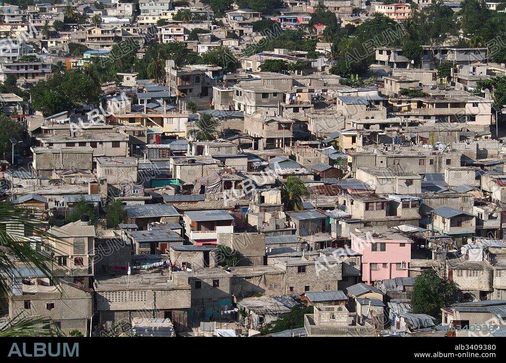 Port-au-Prince, capital city of Haiti.