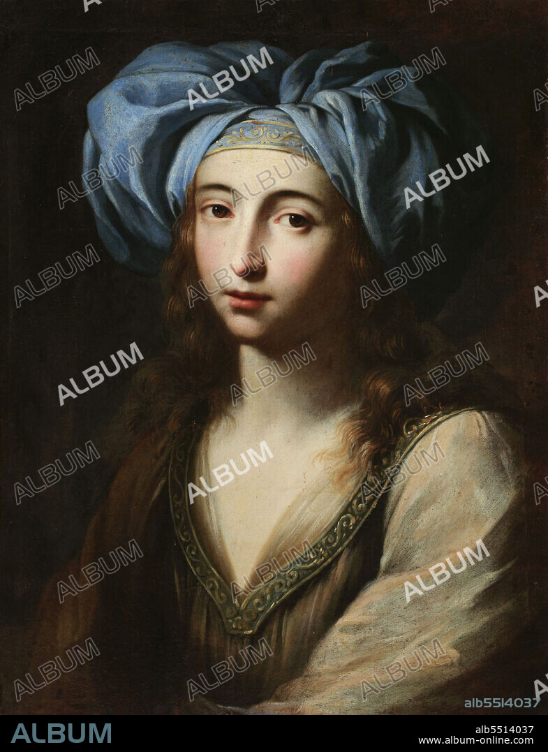 GINEVRA CANTOFOLI. Young woman in oriental dress.