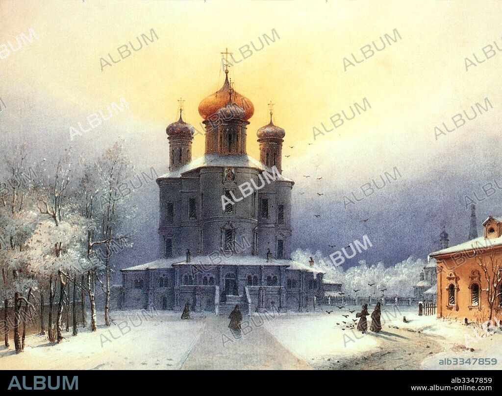 JOSEPH ANDREAS WEISS. Donskoy Monastery.